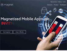 Tablet Screenshot of magnet.com