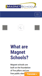 Mobile Screenshot of magnet.edu